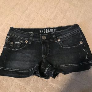 Hydraulic Jean Shorts